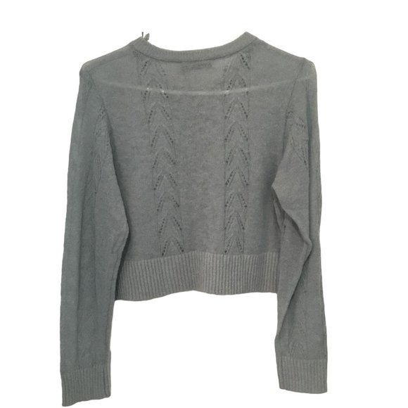 Women's Long Sleeved Cardigan, button up, Size Large - Picture 2 of 8